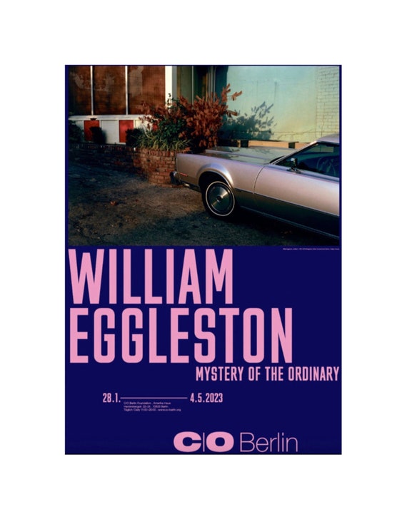 William Eggleston, Original Exhibition Museum Poster. - Etsy