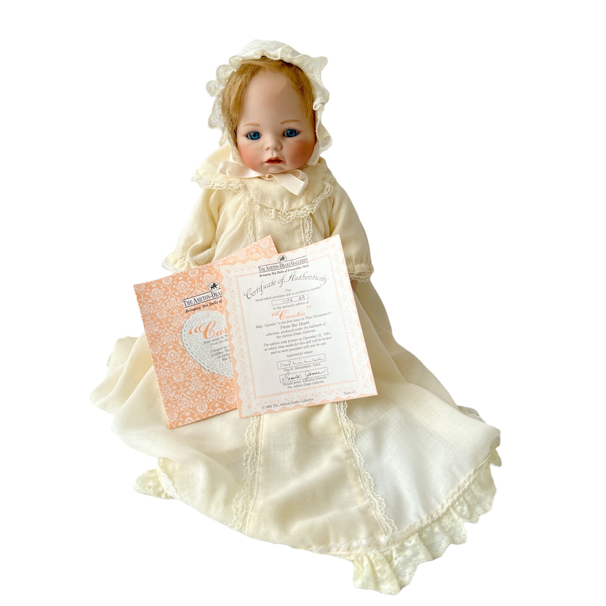 Buy Ashton Drake Galleries Doll. Porcelain Collectable Doll