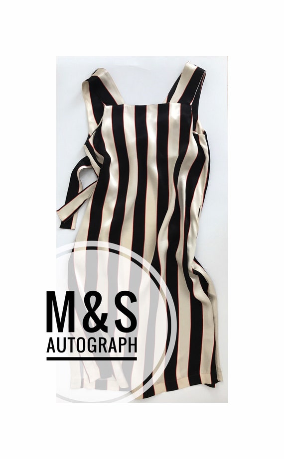 Mark&Spencer. Autograph. Summer. Striped. Open Ba