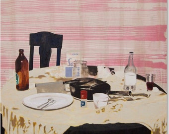 Original Mamma Andersson Exhibition Poster - Dagen Efter