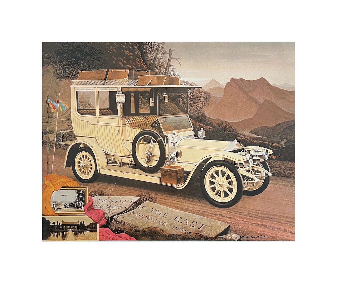 Bandai 1/16 Rolls-Royce Balloon Car 1908 Silver Ghost