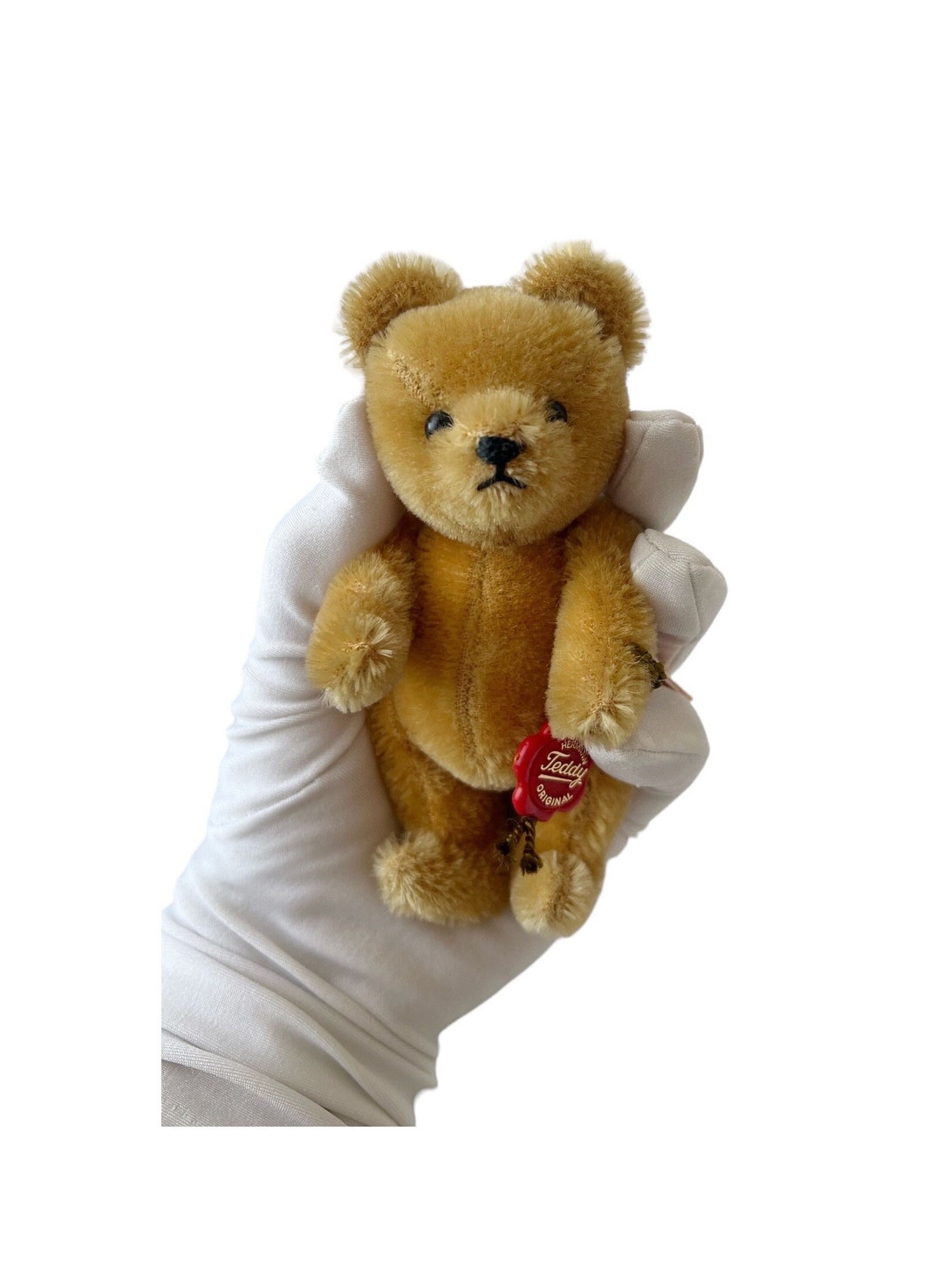 Vintage Hermann Original Miniature Mohair Teddy Bear – Tagged