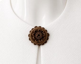 Antique Victorian Hairwork Mourning Brooch, 19th Century Keepsake