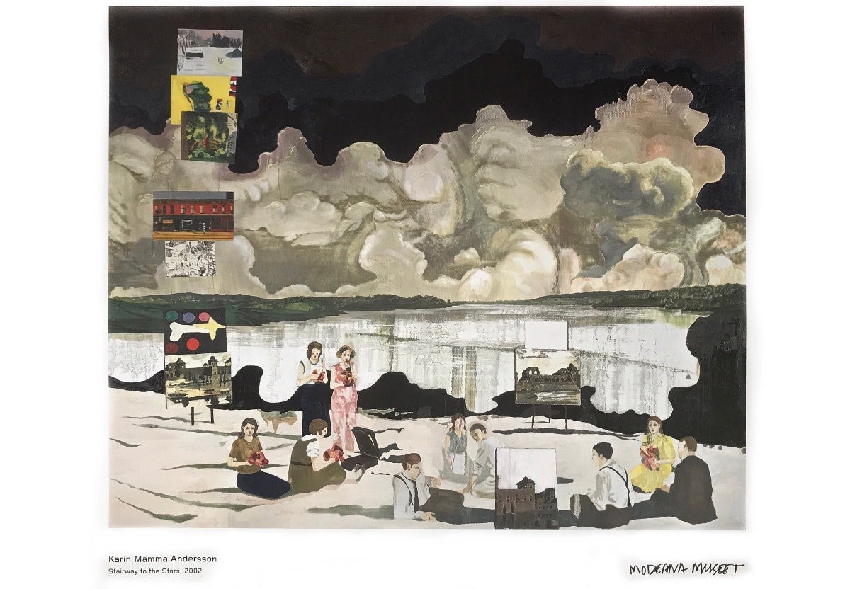 Mamma Andersson, Original Exhibition Museum Poster. - Etsy