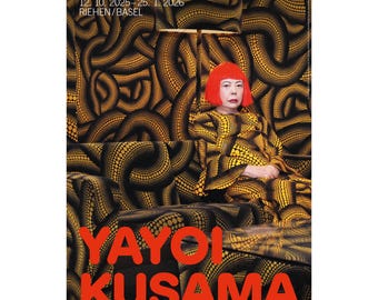 草間彌生美術館展オリジナルポスター。 - Etsy 日本