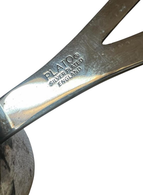 Vintage English Silver-plated Bell – Plato Sheffield – Engraved