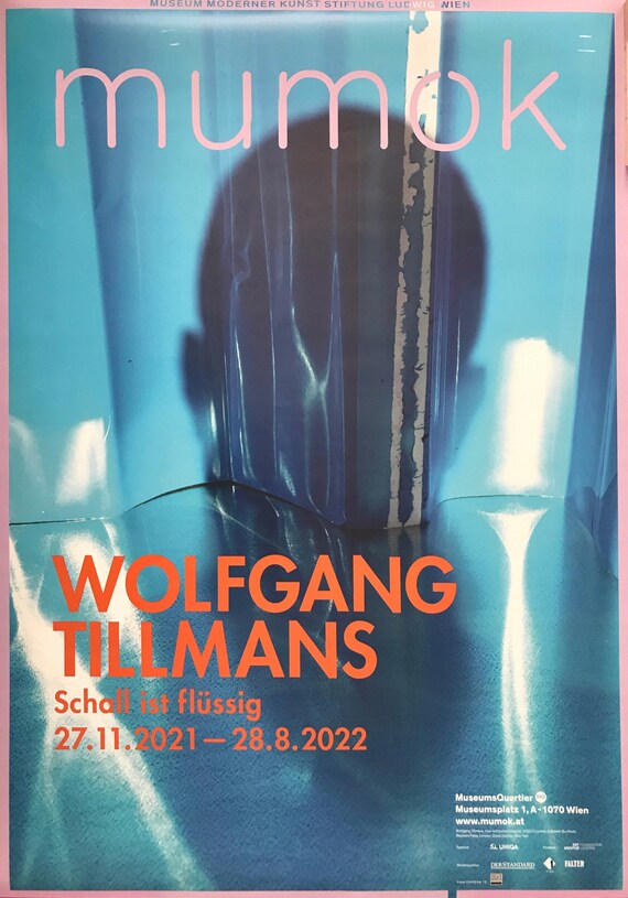 Wolfgang Tillmans, Original Exhibition Museum Poster. - Etsy UK