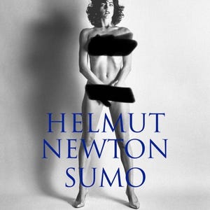 Helmut Newton, Sumo, Manifesto originale della mostra museale. Sumo.