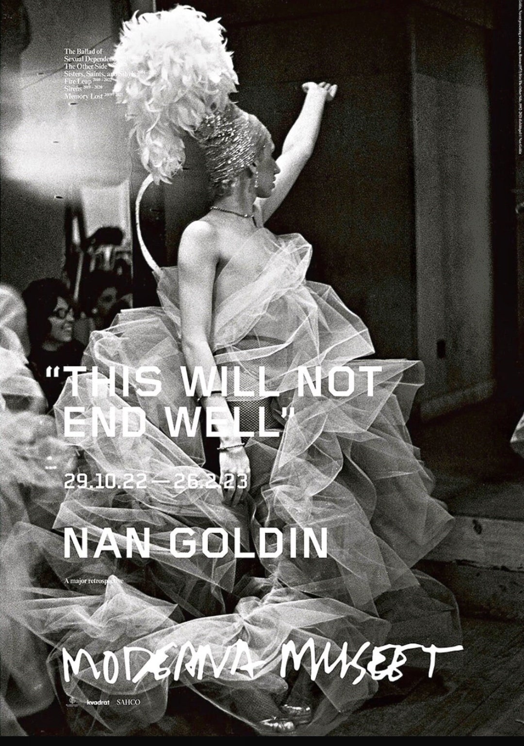 Nan Goldin, Original Exhibition Museum Poster Etsy