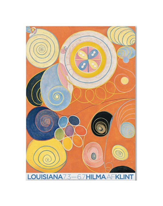 ヒルマ・アフ・クリント、オリジナル展示博物館ポスター - Etsy 日本