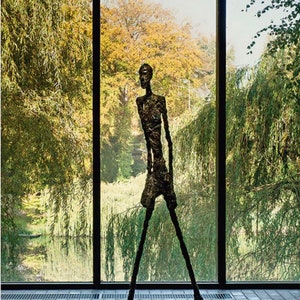 Alberto Giacometti, Cartel original de la exposición del museo