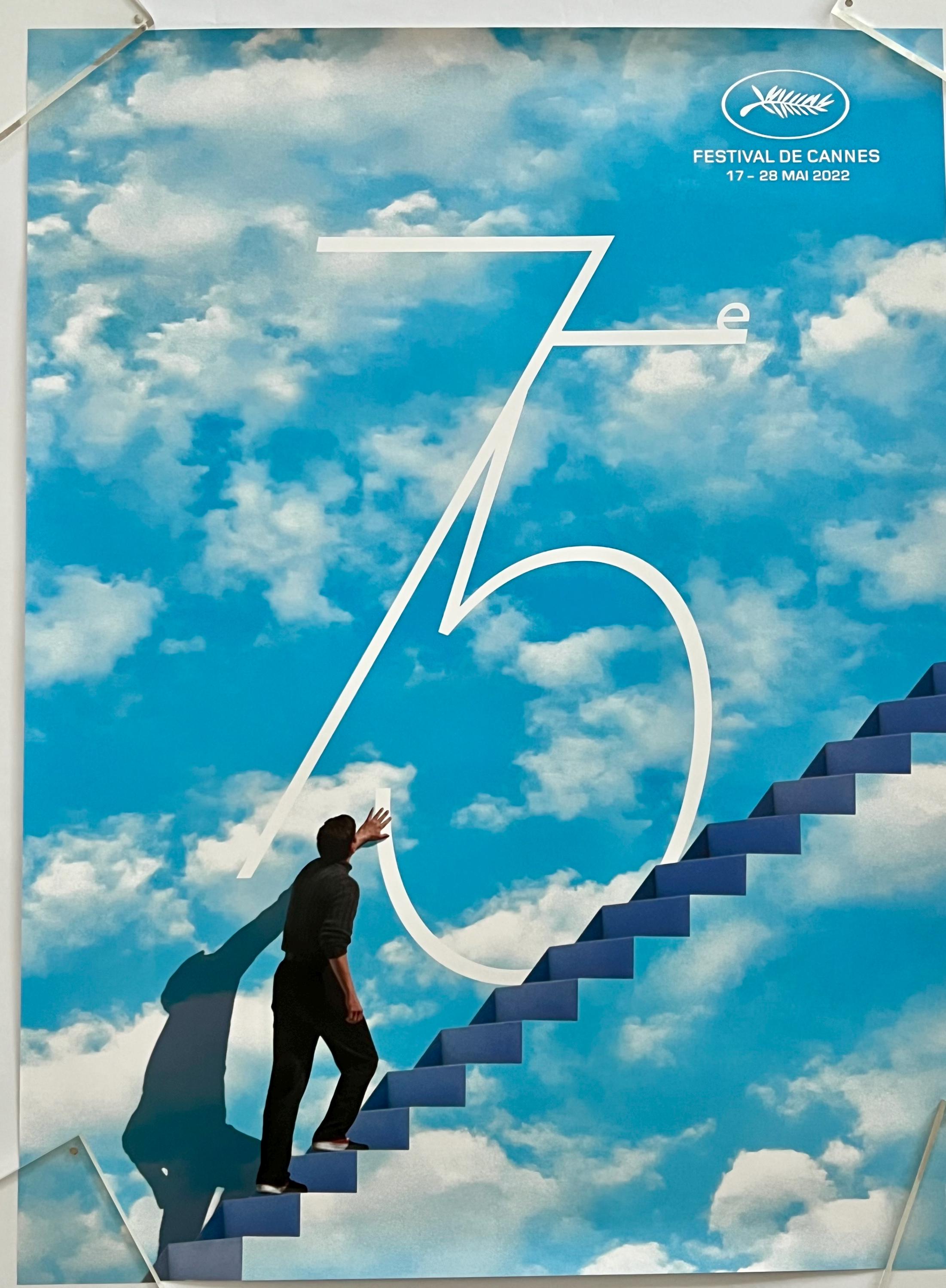 第75回カンヌ国際映画祭の公式ポスター（オリジナル）。 - Etsy 日本