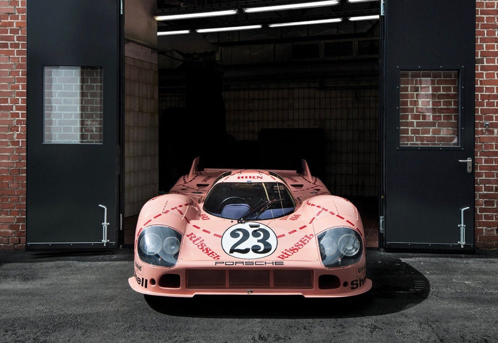 Porsche 917, Original Racing Poster.