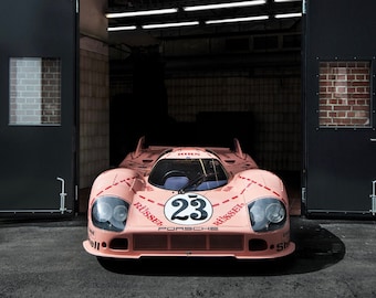Porsche 917 - Original Vintage Racing Advertisement Poster | Classic Motorsport Wall Art