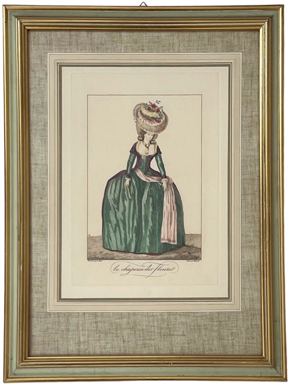 フランスアンティーク マリーアントワネット 額