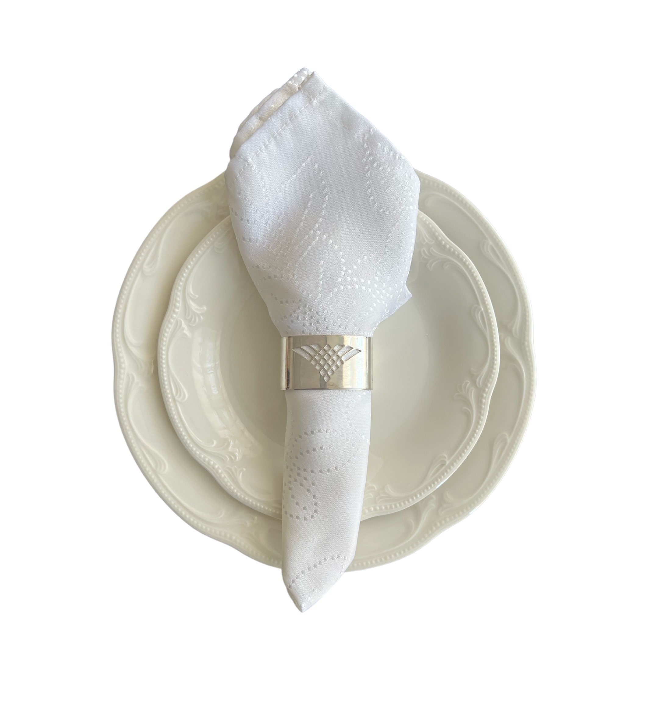 ヴィンテージ シルバーメッキ ナプキンリング 6個セット 1970年代～80