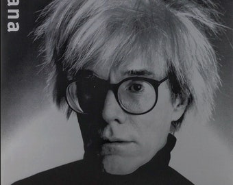 Andy Warhol, Portrait, Exhibition Poster