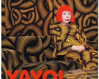 草間彌生。美術館オリジナル展覧会ポスター。 - Etsy 日本