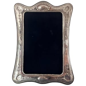 Antique Style Birmingham Sterling Silver Photo Frame, Hallmarked