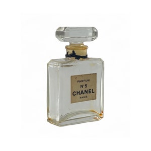 EMPTY PERFUME BOTTLE Les Exclusifs de Chanel Cuir De Russie EDT 6.8oz 200ml  VTG