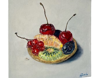 油絵 絵画 【フルーツタルト】 il_340x270.4732889973_tb0c.jpg