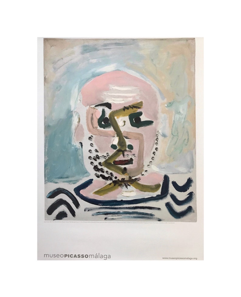 Original Exhibition Poster By Pablo Picasso 2002