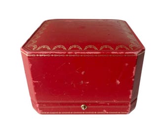 Les Must de Cartier レッド リストウォッチ 香水ボックス - 空の