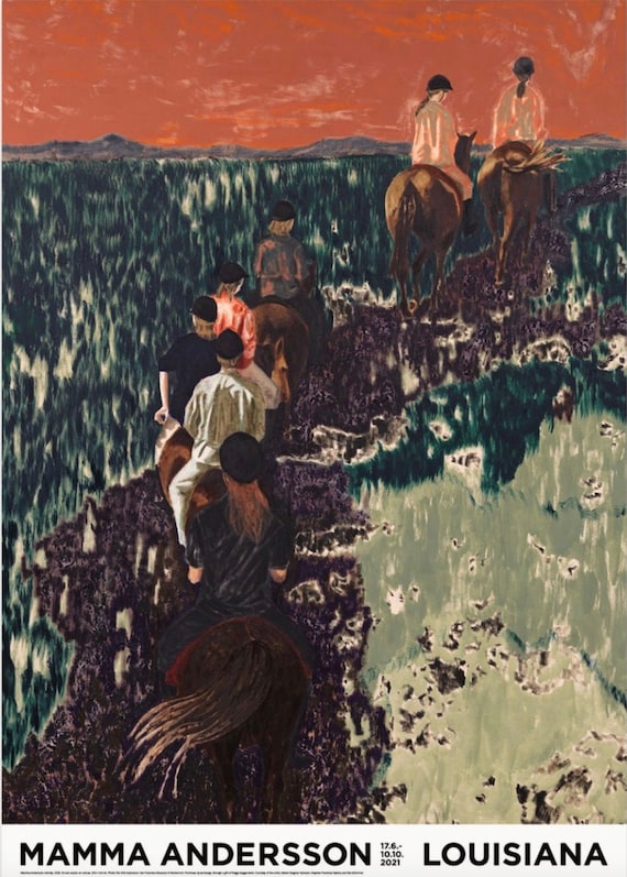 Mamma Andersson, Original Exhibition Museum Poster - Etsy