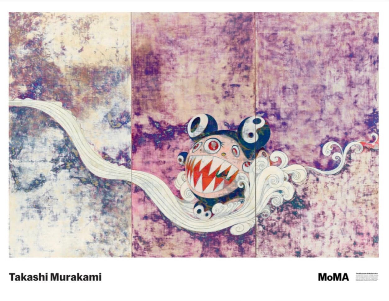 Takashi Murakami's Superflat Monogram Panda And His Friends Print - Hype  Museum