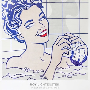 Roy Lichtenstein, Original Exhibition Museum Poster. 2019