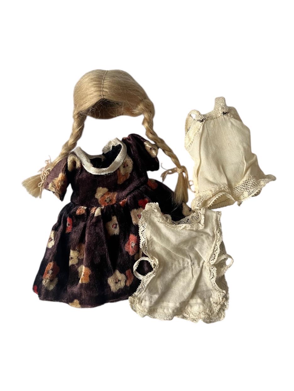 アンティーク カマー＆ラインハルト ビスク ミニョネット人形：7.5