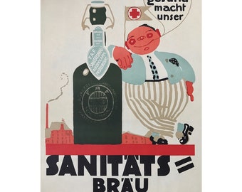 Krainz humanic 1950年ドイツ製リトグラフポスター il_340x270.5091109279_hbw0.jpg