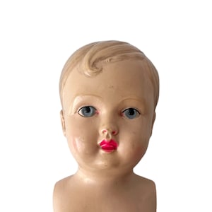 Antique Celluloid DRP Germany Boy Doll by Cellba (1925-1935).