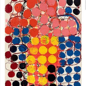 Atsuko Tanaka, cartel original de la exposición del museo.