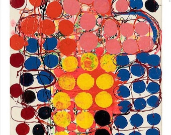 Atsuko Tanaka, cartel original de la exposición del museo.