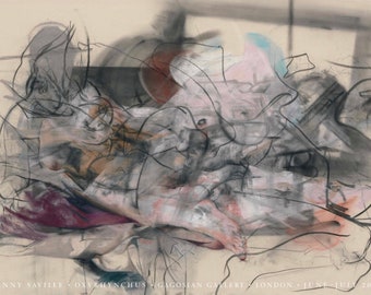 Jenny Saville Original Gallery Exhibition Poster Stunning