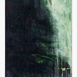 Cy Twombly, Paesaggio, Original Exhibition Museum Poster