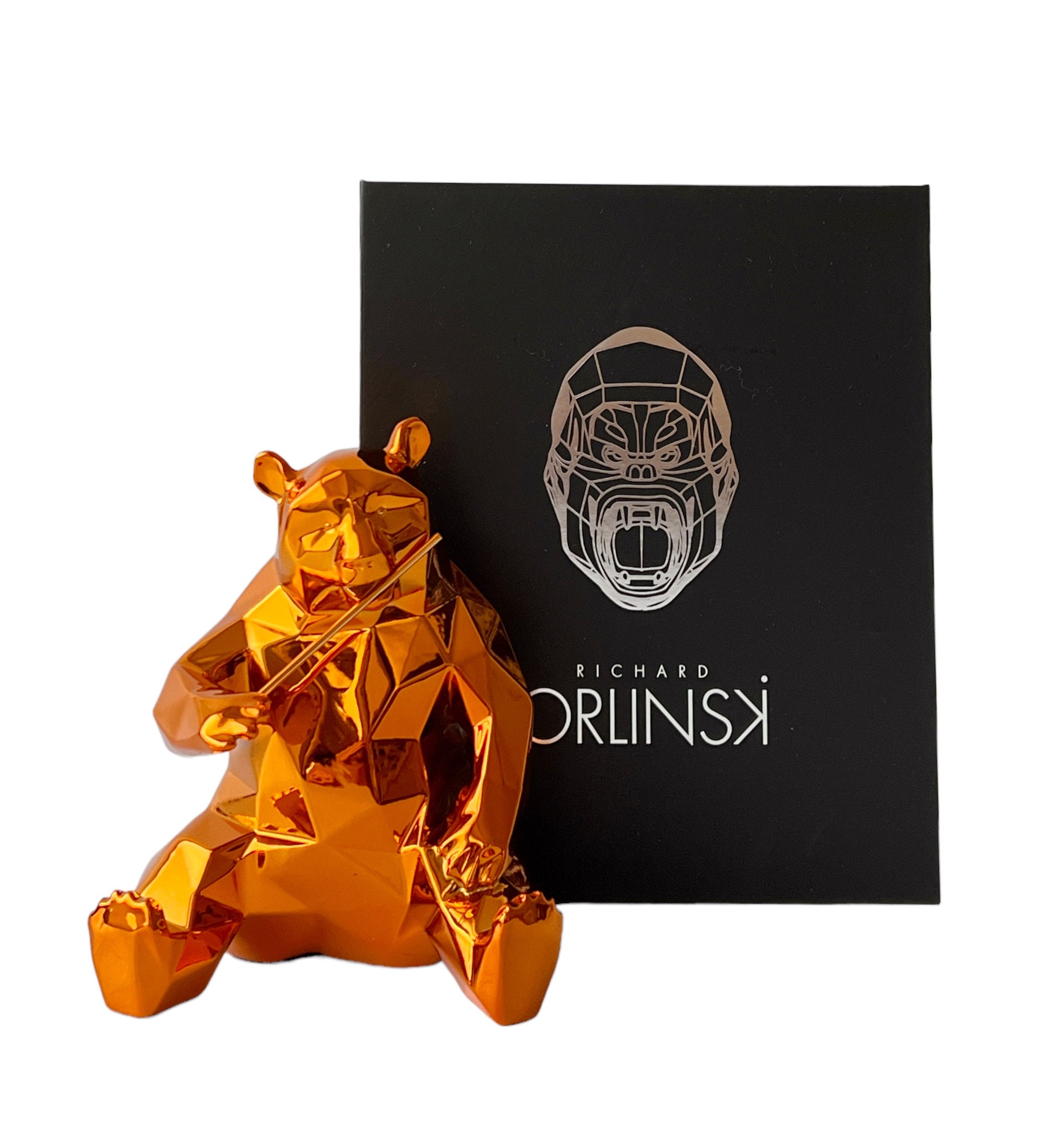 Richard Orlinski “panda Spirit” Orange Edition - Limited