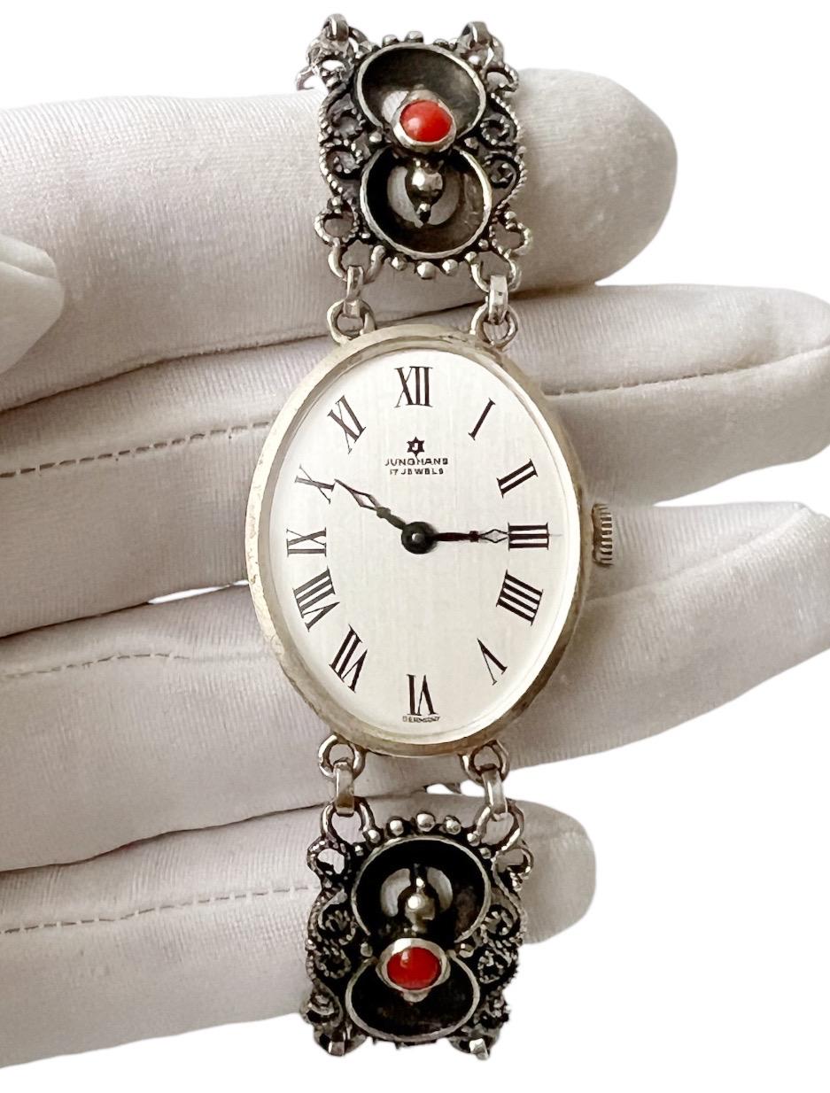時計 circa 1970s silver 835 watch swiss made 835 Silver Watch - Etsy