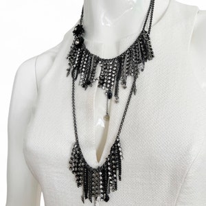 Juicy Couture Double Layer Necklace. Designer Jewelry. Gift.