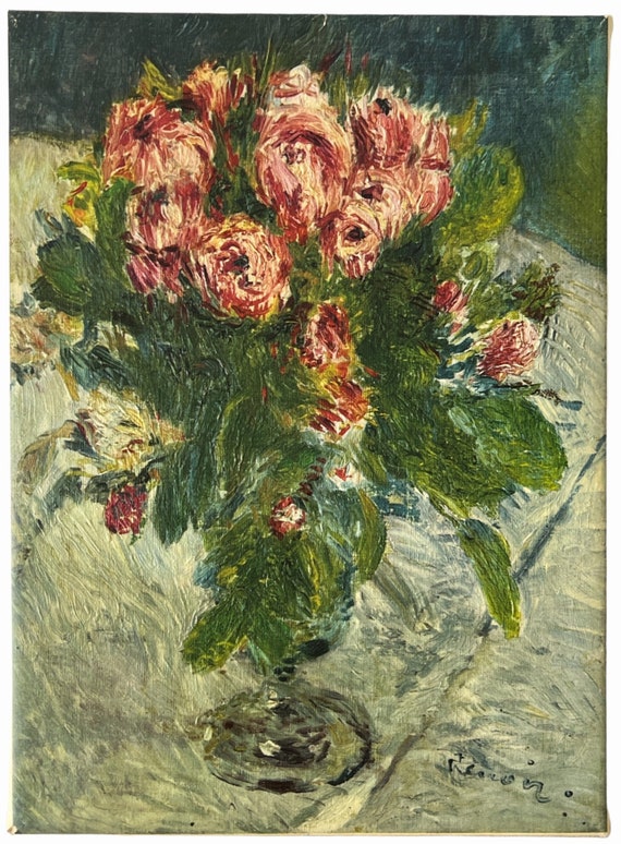 Auguste Renoir's “moss-roses” - Limited Edition Reproduction