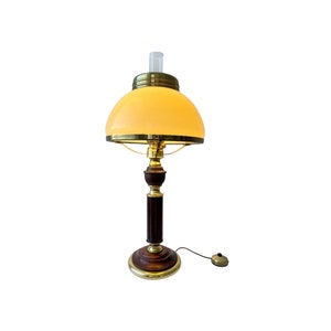 Vintage Kosmos Brenner Oil Style Table Lamp. Vintage Lighting.