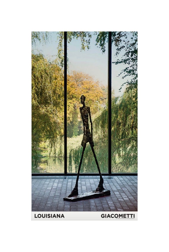 Alberto Giacometti, Original Exhibition Museum Poster - Etsy Australia