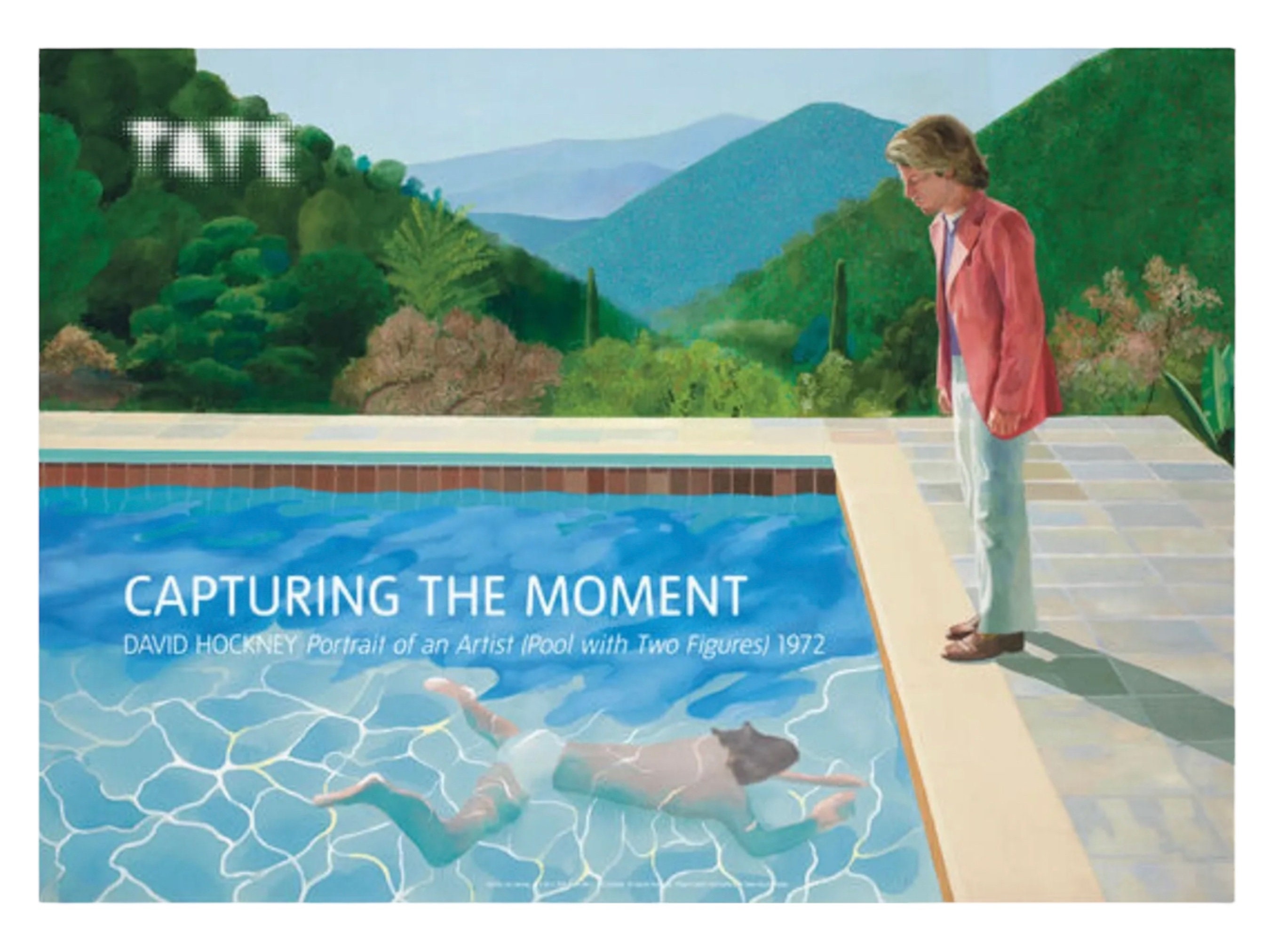 ディビッド・ホックニー David Hockney テートモダン 正規ポスター ディビッド・ホックニー David Hockney テートモダン 正規ポスター