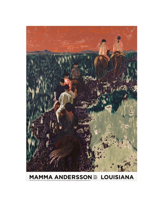 Mamma Andersson, Original Exhibition Museum Poster - Etsy