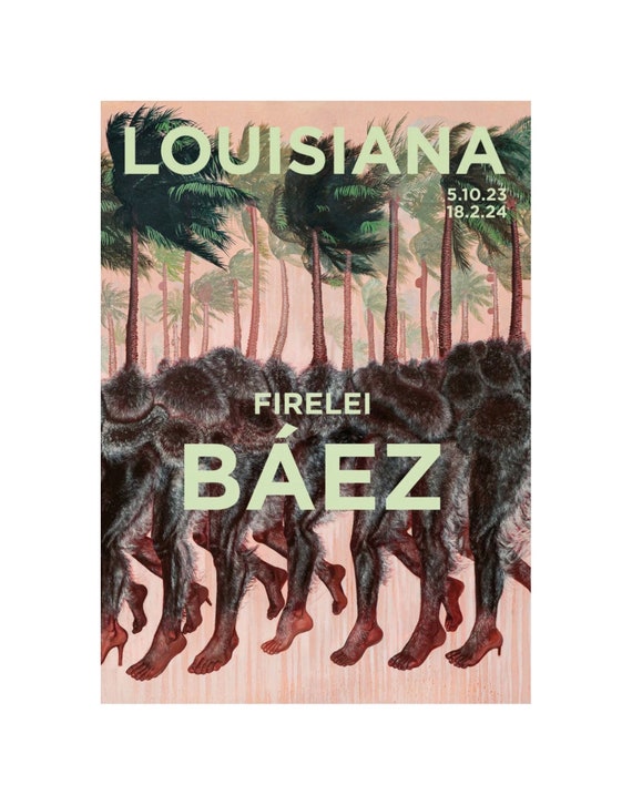 Firelei Báez, Original Exhibition Museum Poster - Etsy Canada