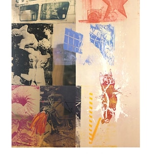 Robert Rauschenberg, Original Art Print . 1994.