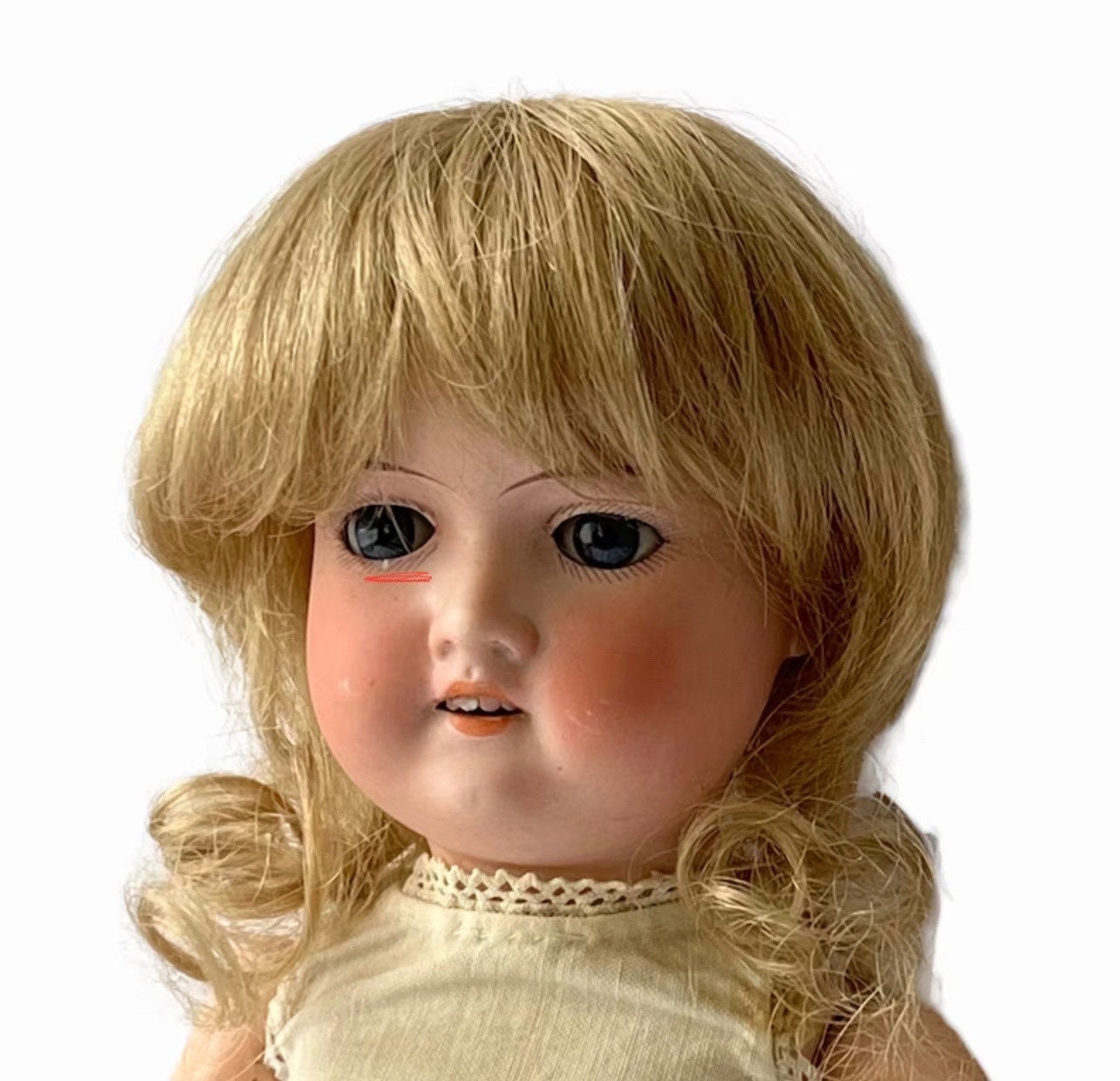 アルマンド・マルセイユのアンティークビスクドール（1900年頃） アルマンド・マルセイユのアンティークビスクドール（1900年頃）