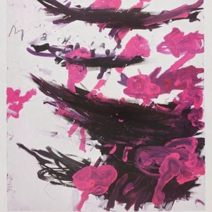 Cy Twombly, Original Exhibition Museum Poster. 2002.