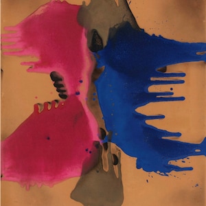 Yves Klein, Original Museum Ausstellungsplakat